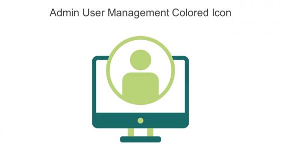 Admin User Management Colored Icon In Powerpoint Pptx Png And Editable Eps Format