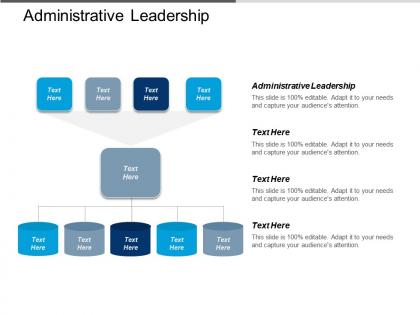 Administrative leadership ppt powerpoint presentation icon slides cpb