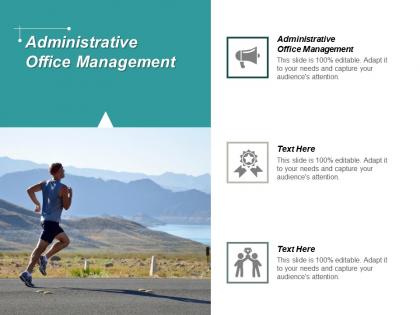 Administrative office management ppt powerpoint presentation portfolio inspiration cpb