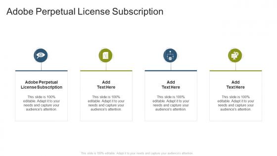Adobe Perpetual License Subscription In Powerpoint And Google Slides Cpb