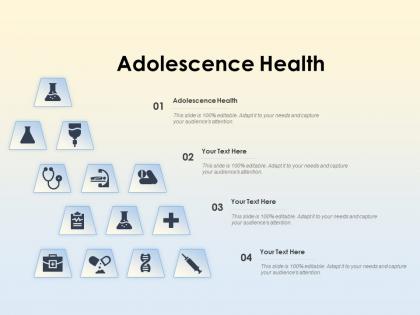Adolescence health ppt powerpoint presentation inspiration graphics