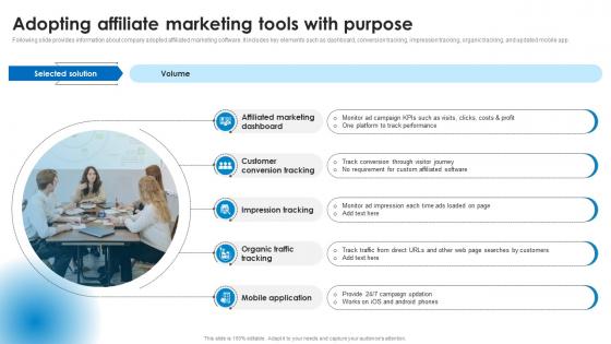 Adopting Affiliate Marketing Tools With Purpose Marketing Technology Stack Analysis