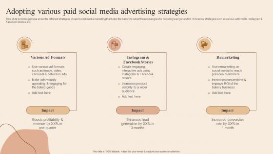 Adopting Various Paid Social Media Developing Actionable Advertising Plan Tactics MKT SS V