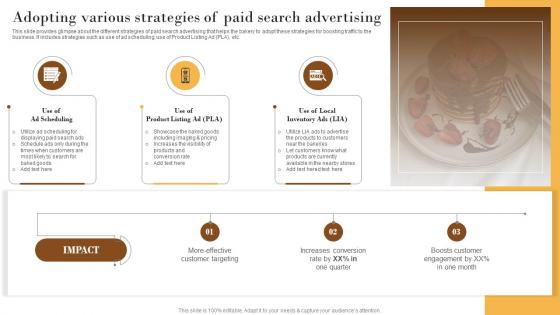 Adopting Various Strategies Of Paid Elevating Sales Revenue With New Bakery MKT SS V
