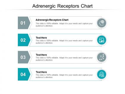 Adrenergic receptors chart ppt powerpoint presentation infographic template graphics cpb