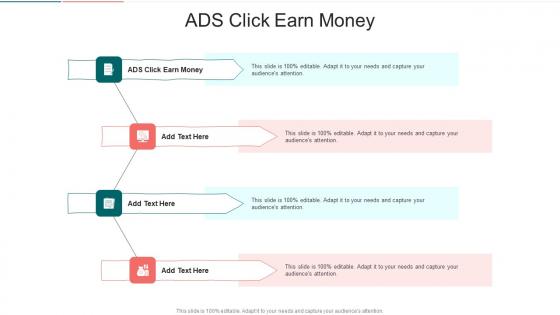 Ads Click Earn Money In Powerpoint And Google Slides Cpb
