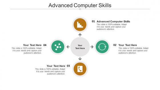 Advanced computer skills ppt powerpoint presentation ideas clipart cpb