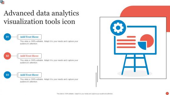 Advanced Data Analytics Visualization Tools Icon