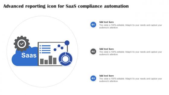 Advanced Reporting Icon For Saas Compliance Automation