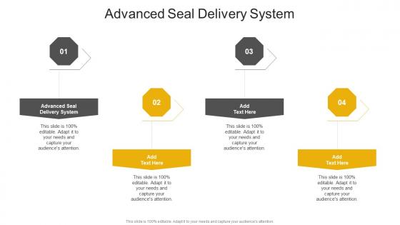 Advanced Seal Delivery System In Powerpoint And Google Slides Cpb