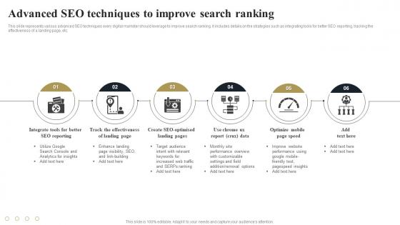Advanced SEO Techniques To Improve Search Ranking