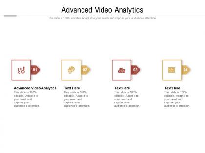 Advanced video analytics ppt powerpoint presentation professional layouts cpb