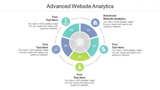 Advanced website analytics ppt powerpoint presentation outline diagrams cpb
