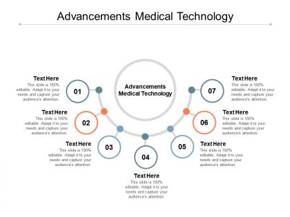 Advancements medical technology ppt powerpoint presentation file example file cpb