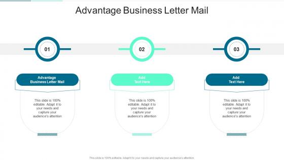 Advantage Business Letter Mail In Powerpoint And Google Slides Cpb