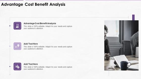 Advantage Cost Benefit Analysis In Powerpoint And Google Slides Cpb