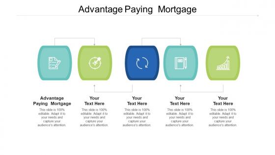 Advantage paying mortgage ppt powerpoint presentation pictures gallery cpb