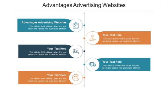 Advantages advertising websites ppt powerpoint presentation infographic template files cpb