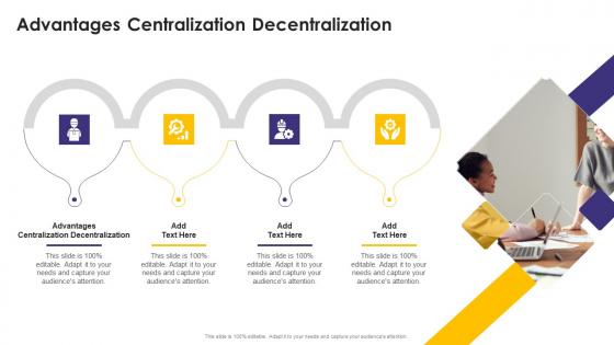 Advantages Centralization Decentralization In Powerpoint And Google Slides Cpb