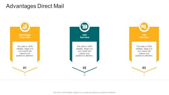Advantages Direct Mail In Powerpoint And Google Slides Cpb