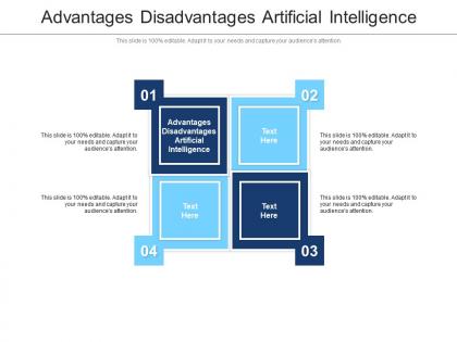 Advantages disadvantages artificial intelligence ppt powerpoint presentation cpb