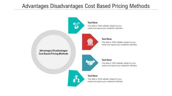 Advantages disadvantages cost based pricing methods ppt powerpoint presentation professional portfolio cpb