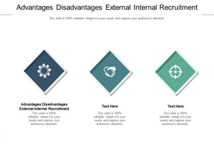 Advantages disadvantages external internal recruitment ppt powerpoint presentation icon cpb