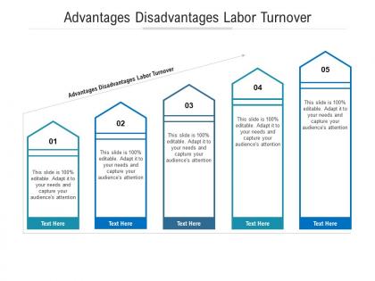 Advantages disadvantages labor turnover ppt powerpoint presentation summary elements cpb