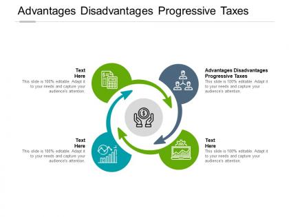 Advantages disadvantages progressive taxes ppt powerpoint presentation file maker cpb