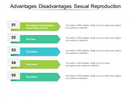 Advantages disadvantages sexual reproduction ppt powerpoint presentation file example introduction cpb