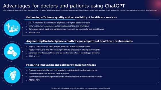 Advantages For Doctors And Patients How Chatgpt Can Transform Healthcare Chatgpt SS