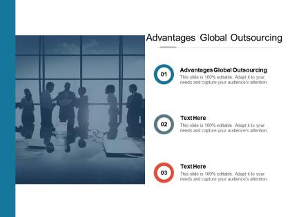 Advantages global outsourcing ppt powerpoint presentation background images cpb