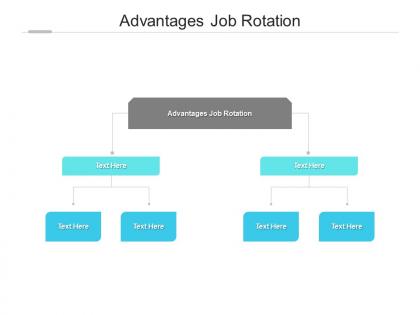 Advantages job rotation ppt powerpoint presentation file example introduction cpb