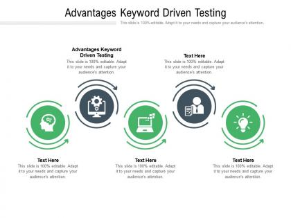 Advantages keyword driven testing ppt powerpoint presentation inspiration graphic images cpb