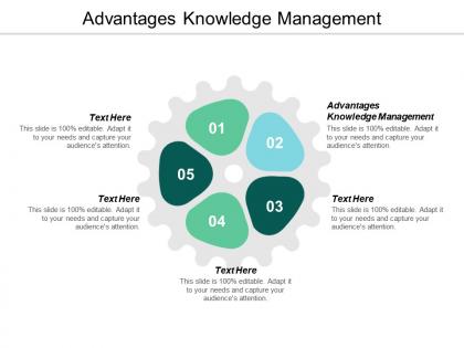 Advantages knowledge management ppt powerpoint presentation file backgrounds cpb