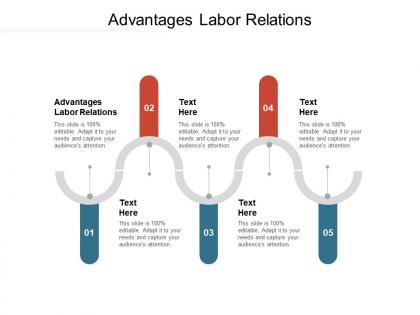Advantages labor relations ppt powerpoint presentation professional maker cpb