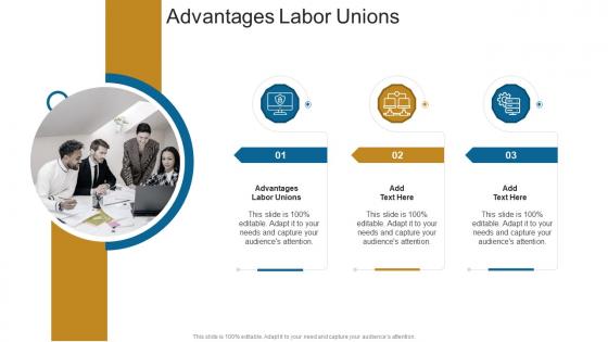 Advantages Labor Unions In Powerpoint And Google Slides Cpb