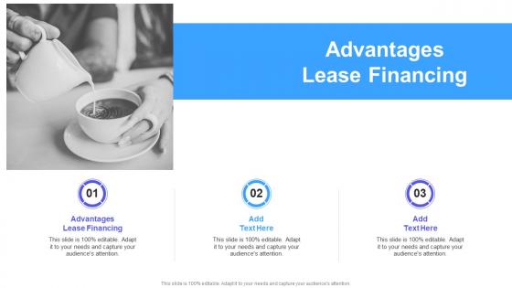 Advantages Lease Financing In Powerpoint And Google Slides Cpb