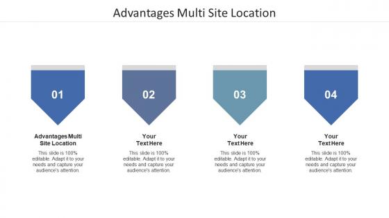 Advantages multi site location ppt powerpoint presentation designs download cpb