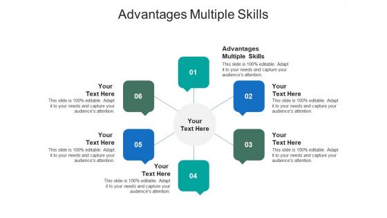 Advantages multiple skills ppt powerpoint presentation model layout ideas cpb
