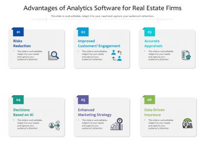 Advantages of analytics software for real estate firms