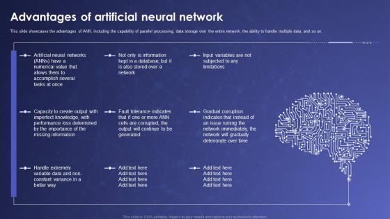Advantages Of Artificial Neural Network Artificial Neural Networks IT Ppt Slides
