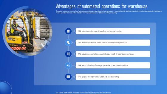Advantages Of Automated Operations For Warehouse