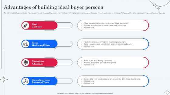 Advantages Of Building Ideal Buyer Persona Implementing Micromarketing To Minimize MKT SS V