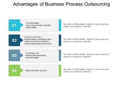Advantages of business process outsourcing