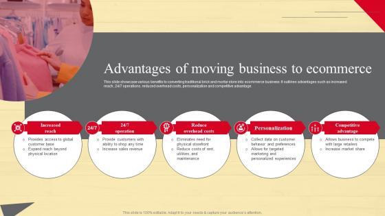 Advantages Of Moving Business To Strategic Guide To Move Brick And Mortar Strategy SS V