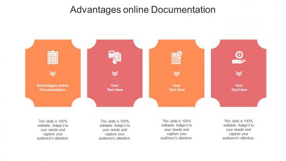 Advantages online documentation ppt powerpoint presentation outline grid cpb