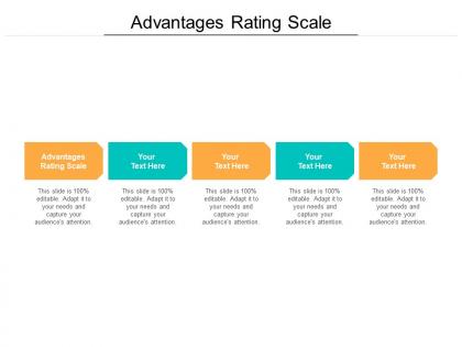 Advantages rating scale ppt powerpoint presentation pictures clipart cpb