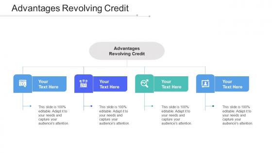 Advantages Revolving Credit Ppt Powerpoint Presentation File Design Ideas Cpb