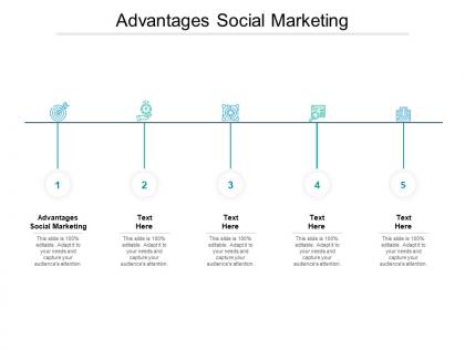 Advantages social marketing ppt powerpoint presentation outline cpb